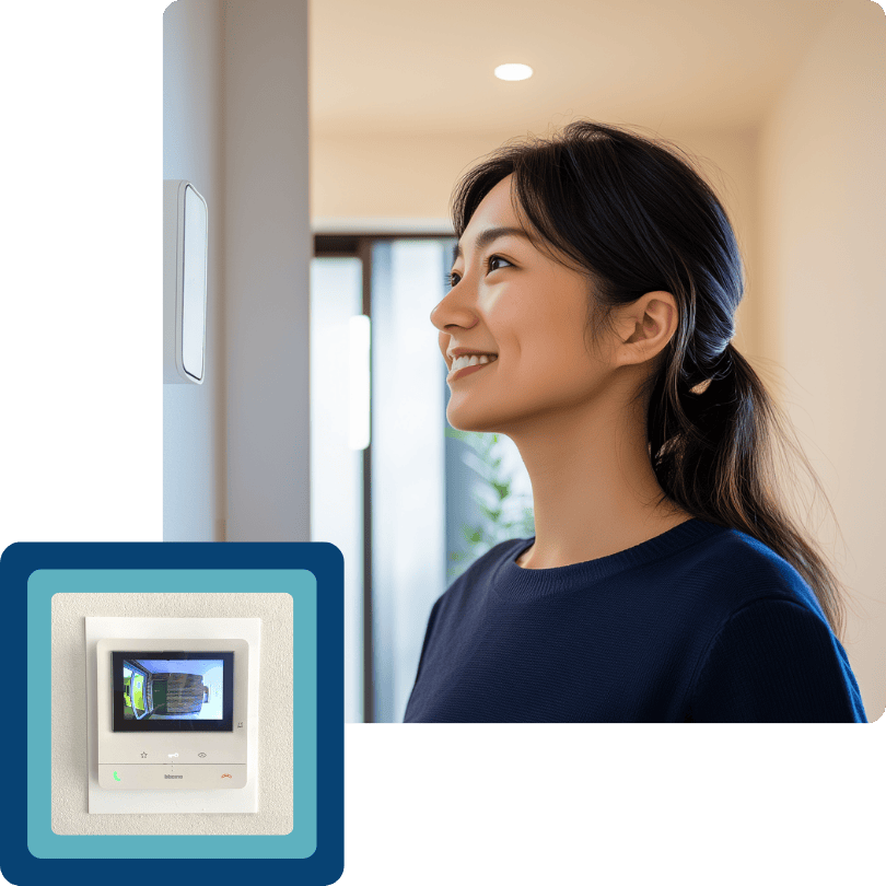 Graphic of a happy tenant